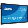 iiyama PROLITE TE6514MIS-B2AG kiosk-design 165,1 cm (65 inch) LCD Wi-Fi 435 cd/m² 4K Ultra HD zwart touchscreen geïntegreerde processor Android 24/7