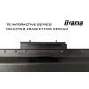 iiyama PROLITE TE6514MIS-B2AG kiosk-design 165,1 cm (65 inch) LCD Wi-Fi 435 cd/m² 4K Ultra HD zwart touchscreen geïntegreerde processor Android 24/7