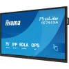 iiyama TE7513A-B1AG signage display interactief flatpanel 190,5 cm (75 inch) Wi-Fi 500 cd/m² 4K Ultra HD zwart touchscreen geïntegreerde processor Android 18/7