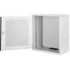 DIGITUS 12U wandmontagekast, SOHO, ongemonteerd 595x540x400 mm, geperforeerde voordeur, grijs