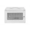 DIGITUS 7U wandmontagekast SOHO ongemonteerd 370x540x400 mm geperforeerde voordeur grijs