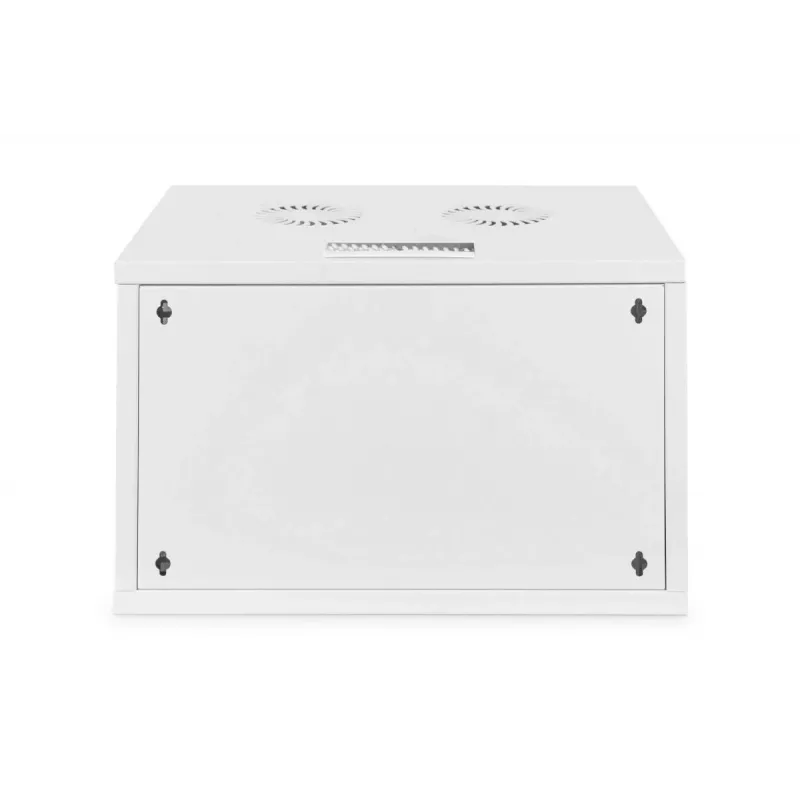DIGITUS 7U wandmontagekast SOHO ongemonteerd 370x540x400 mm geperforeerde voordeur grijs