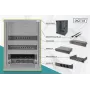 DIGITUS 10in netwerkbundel incl. 9U kast zwart legbord PDU 8-poorts switch CAT6 patchpaneel