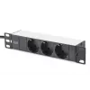 DIGITUS netwerkbundel, 10 inch, incl. 12U kast, zwart en diverse