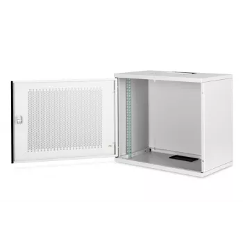 DIGITUS 9U wandmontagekast - SOHO ongemonteerd 460x540x400 mm geperforeerde voordeur grijs