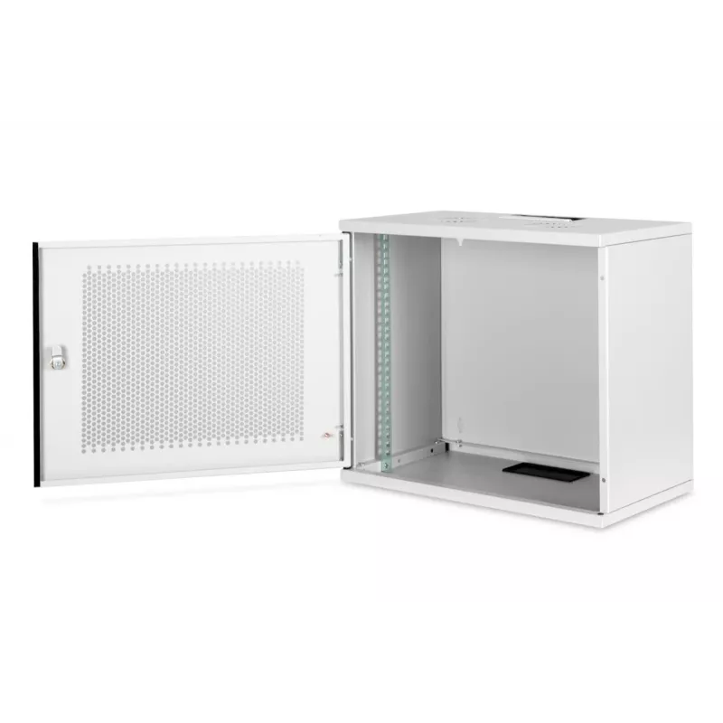 DIGITUS 9U wandmontagekast - SOHO ongemonteerd 460x540x400 mm geperforeerde voordeur grijs
