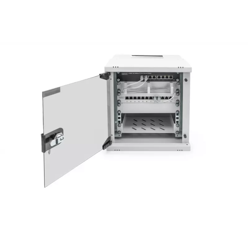 DIGITUS 10IN 6U wandbehuizing - SOHO PRO 325 x 315 x 300mm grijs