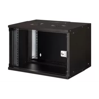 DIGITUS SOHO PRO wandmontagebehuizing - 19 inch 7HE - 370 x 540 x 400 mm zwart