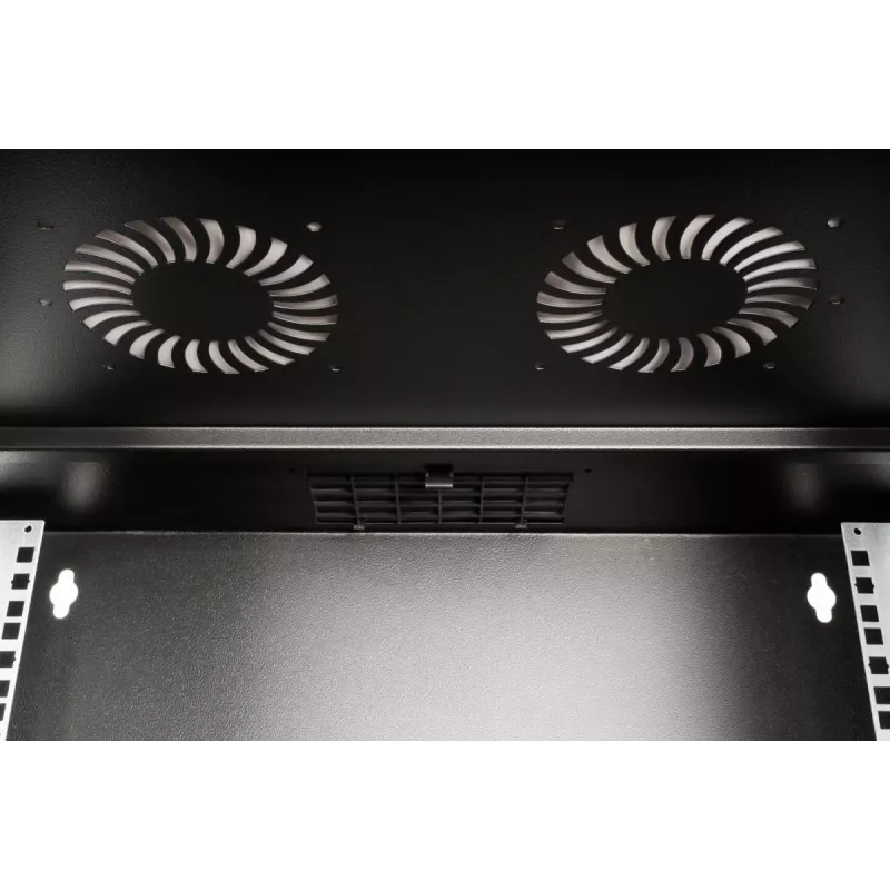 DIGITUS SOHO PRO wandmontagebehuizing - 19 inch 7HE - 370 x 540 x 400 mm zwart