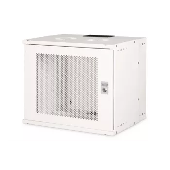 DIGITUS 19 inch 9U wandbehuizing SOHO Pro geperforeerde deur 460 x 540 x 400 mm ongemonteerd grijs