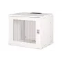 DIGITUS 19 inch 9U wandbehuizing SOHO Pro geperforeerde deur 460 x 540 x 400 mm ongemonteerd grijs