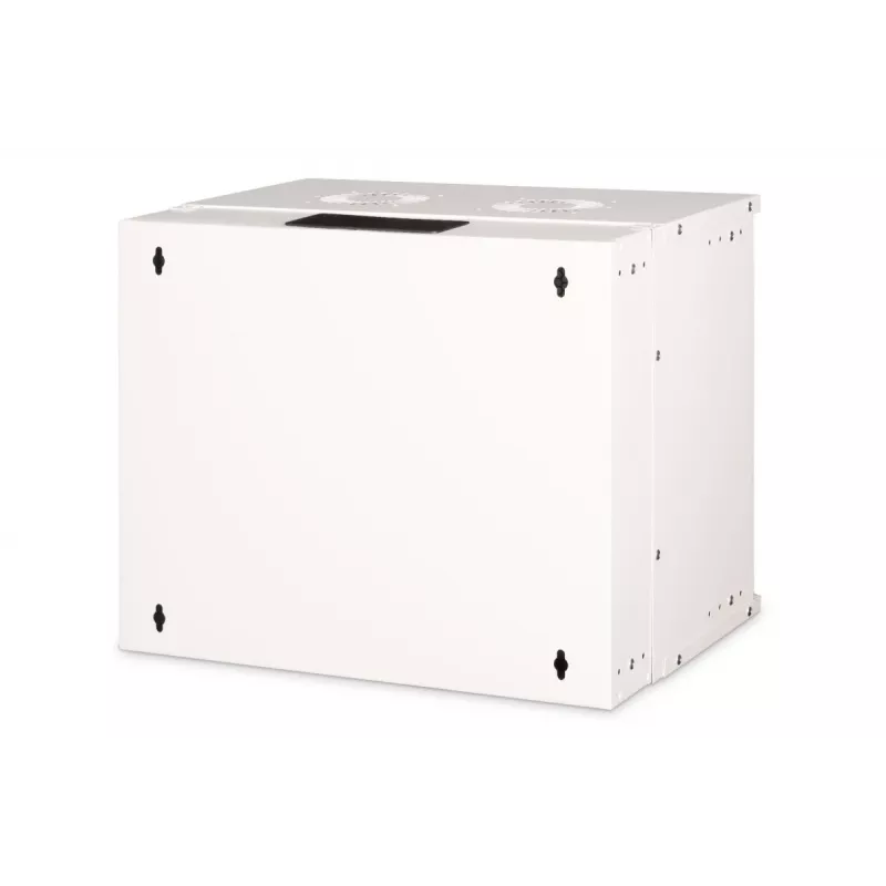 DIGITUS 19 inch 9U wandbehuizing SOHO Pro geperforeerde deur 460 x 540 x 400 mm ongemonteerd grijs
