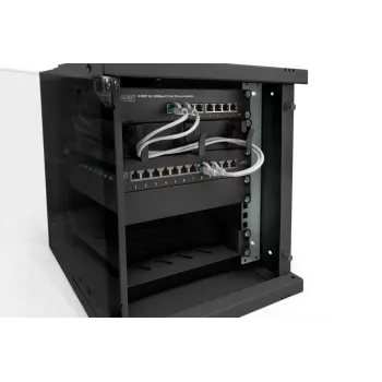 DIGITUS 10IN 6U wandbehuizing - SOHO PRO 325 x 315 x 300 mm zwart
