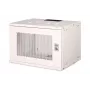 DIGITUS 19 inch 7U wandbehuizing - SOHO Pro geperforeerde deur 370 x 540 x 400mm ongemonteerd grijs