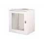 DIGITUS 19 inch 12U wandmontagekast SOHO Pro geperforeerde deur 595 x 540 x 400mm ongemonteerd gr