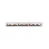 DIGITUS DN-91624S-EA 19 inch patchpaneel, CAT6A klasse EA, afgeschermd, 24 poorten RJ45, LSA, 1U, lichtgrijs RAL 7035