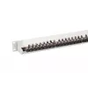 DIGITUS DN-91624S-EA 19 inch patchpaneel, CAT6A klasse EA, afgeschermd, 24 poorten RJ45, LSA, 1U, lichtgrijs RAL 7035