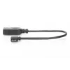 DIGITUS USB 2.0 adapterkabel, OTG, Type Micro B - A M/F, 15 cm, USB 2.0 conform, haaks, zwart