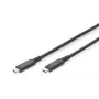 DIGITUS USB 4.0 verbindingskabel Type-C naar Type-C max. resolutie 8K 30Hz PD3.0 40Gbit/s 1m