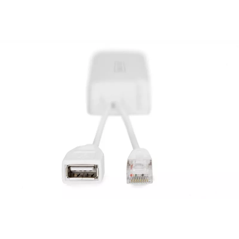 DIGITUS Gigabit USB-A PoE-splitter USB Type-A female