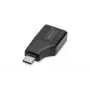 Digitus 4K USB-adapter USB-C naar HDMI-A zwart aluminium