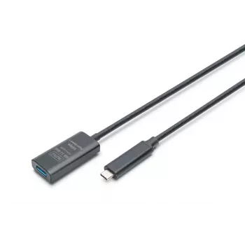 DIGITUS actieve USB-C verlengkabel – 10G USB 3.2 Gen2 USB-C – USB-A (M/F) – 5 m