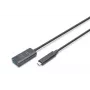 DIGITUS actieve USB-C verlengkabel – 10G USB 3.2 Gen2 USB-C – USB-A (M/F) – 5 m