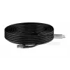 DIGITUS USB 3.2 Gen1 - RJ45 Ethernet-kabel - CAT6a S/FTP zwart - 15 m