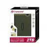 TRANSCEND StoreJet 25M3 2 TB SATA 2,5 inch USB 3.0 legergroen