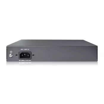 DIGITUS Fast Ethernet PoE af/at 8-poorts switch + 2 uplinks 120W PoE-budget, rackmontage