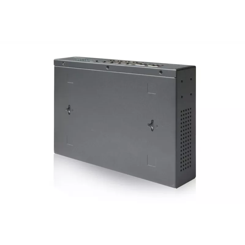 DIGITUS Fast Ethernet PoE af/at 8-poorts switch + 2 uplinks 120W PoE-budget, rackmontage