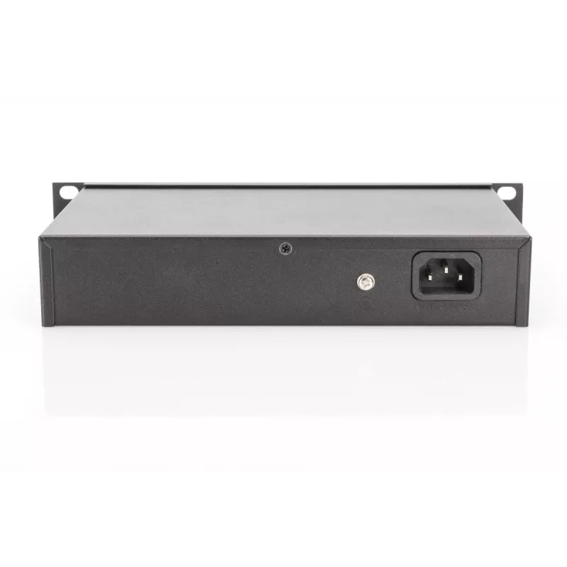 DIGITUS L2 Managed Gigabit Ethernet PoE-switch 8-poorts PoE, 10 inch, 80W PoE-budget