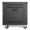 DIGITUS 8U AVS-rack 420x507x460mm schroefdraadgaten wielen zwart