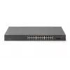 DIGITUS Unmanaged PoE-switch - 24-poorts Gigabit + 2-poorts Gigabit SFP