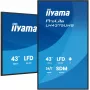 iiyama LH4375UHS-B2AG Signage Display digital signage flatscreen 108 cm (42,5 inch) LCD Wi-Fi 500 cd/m² 4K Ultra HD zwart geïntegreerde processor Android 11 24/7