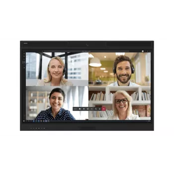 AVOCOR interactief display Avw-5555 - 55 inch LED - 3840 x 2160 4k UHD - zwart met touchscreen (multi-touch) / camera