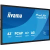 iiyama T4329AS-B1AG computermonitor 108 cm (42,5 inch) 3840 x 2160 pixels 4K Ultra HD LED touchscreen zwart