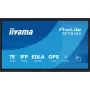Digital signage flatscreen iiyama TE7515A-B1AG 74,5 inch touchscreen 4K Ultra HD