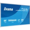 iiyama LH6581UHSG-1AG Signage Display Digital Signage flatscreen 163,8 cm (64,5 inch) Wi-Fi 500 cd/m² 4K Ultra HD wit geïntegreerde processor Android 24/7