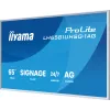 iiyama LH6581UHSG-1AG Signage Display Digital Signage flatscreen 163,8 cm (64,5 inch) Wi-Fi 500 cd/m² 4K Ultra HD wit geïntegreerde processor Android 24/7