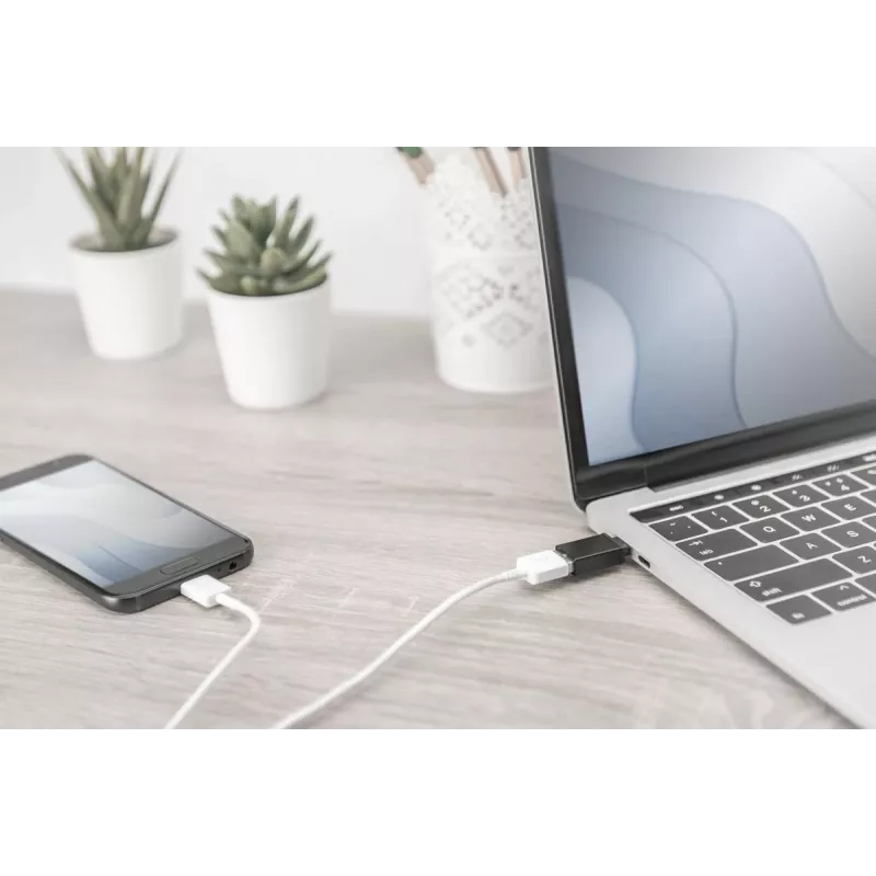 DIGITUS USB Type-C adapter, Type-C naar A SuperSpeed, zwart