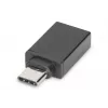 DIGITUS USB Type-C adapter, Type-C naar A SuperSpeed, zwart