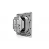 DIGITUS CAT6A klasse EA netwerkdoos, afgeschermd 1x RJ45, LSA, zuiver wit, inbouw, 8 richtingen
