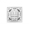 DIGITUS CAT6A klasse EA netwerkdoos, afgeschermd 2x RJ45, LSA, zuiver wit, inbouw, 8 richtingen