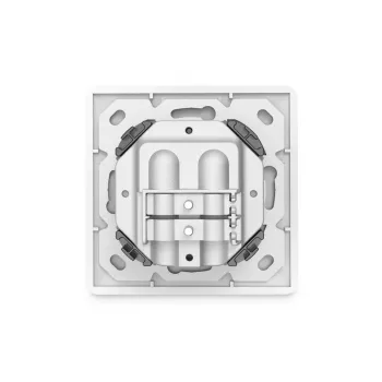 DIGITUS CAT6A klasse EA netwerkdoos, afgeschermd 2x RJ45, LSA, zuiver wit, inbouw, 8 richtingen