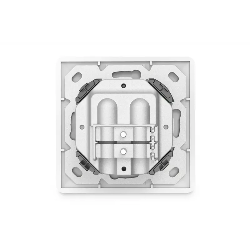 DIGITUS CAT6A klasse EA netwerkdoos, afgeschermd 2x RJ45, LSA, zuiver wit, inbouw, 8 richtingen