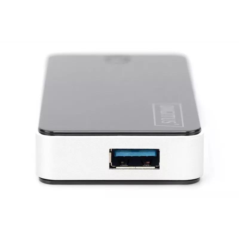 DIGITUS USB-hub 4-poorts USB 3.0 extern zwart pianolak