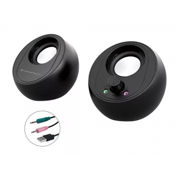 Conceptronic BJORN 2.0-kanaals computerluidspreker met Bluetooth, 10 W