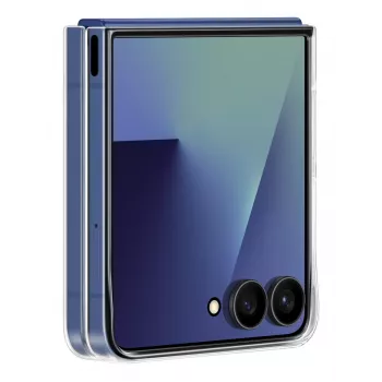Samsung Clear Case voor Galaxy Z Flip7, cover, Samsung, Galaxy Z Flip7, 17,5 cm (6,9 inch), transparant