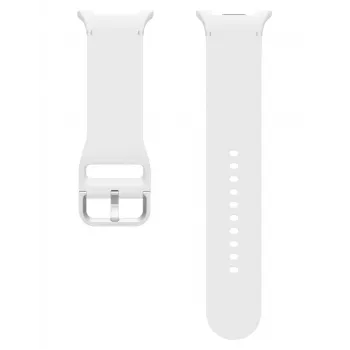 Samsung Sport Band (M/L) voor Galaxy Watch8 | Watch8 Classic, armband, smartwatch, wit, Samsung, Galaxy Watch8 | Watch8 Classic, rubber